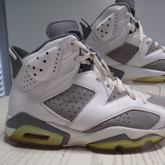 Nike Air Jordan 6 Retro White Medium Grey Cool Grey CT8529 100 Men\'s Size 9.5 main image 10